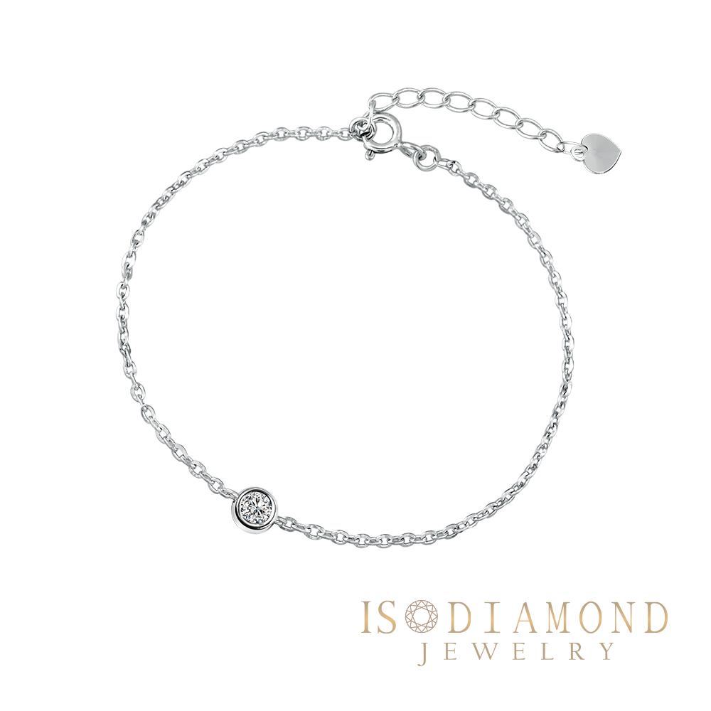 IS DIAMOND 經典鑽石手鍊(培育鑽石)