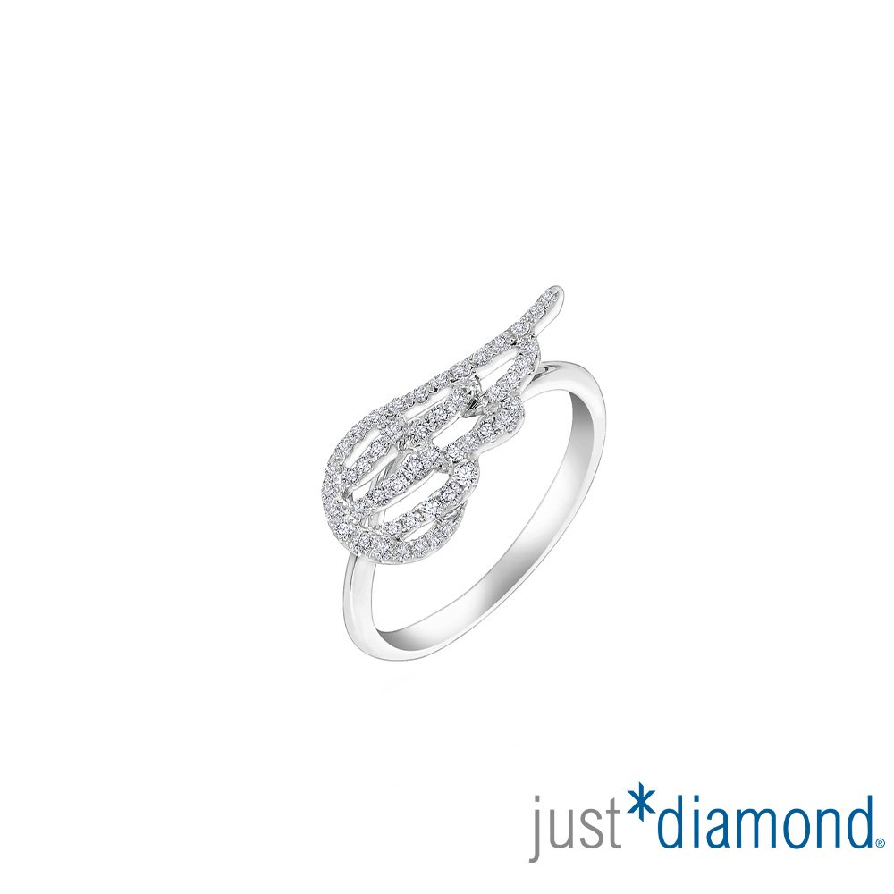 Just Diamond 鎮金店 Feather Love(羽翼) 鑽石戒指