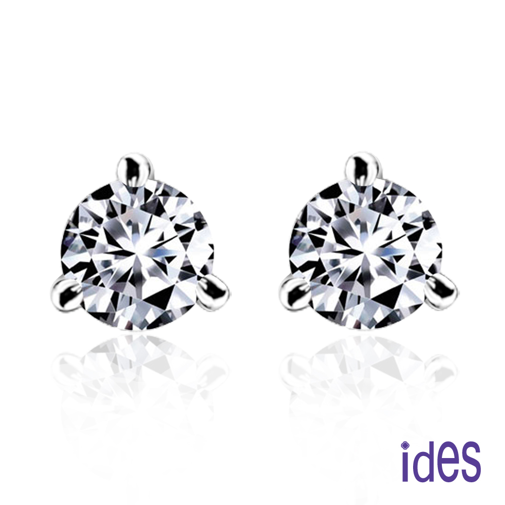 ides 愛蒂思 永恆經典 60分E/VS1鑽石耳環/三爪