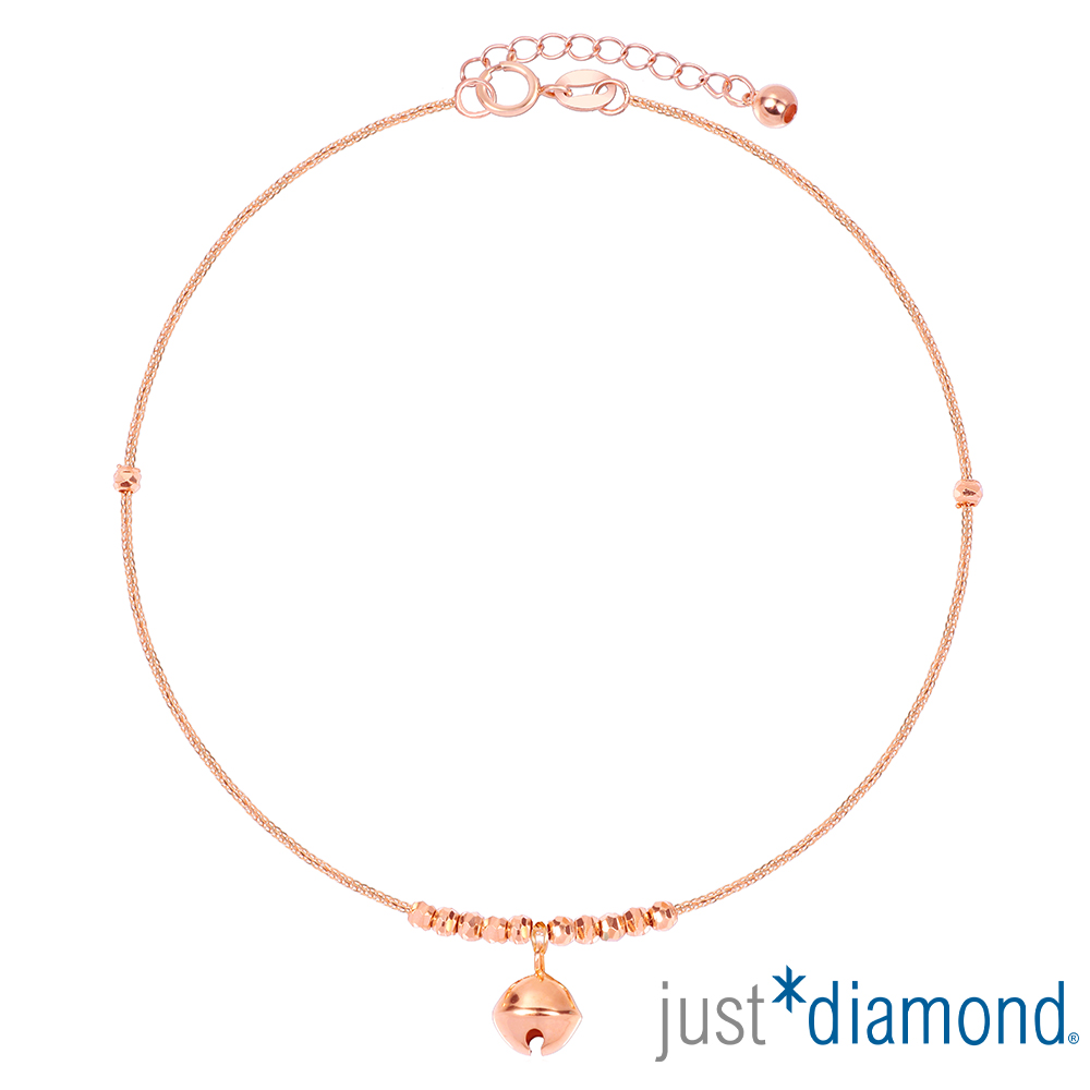 Just Diamond 鎮金店 鈴音雅語 18K玫瑰金手鍊(網路限定)