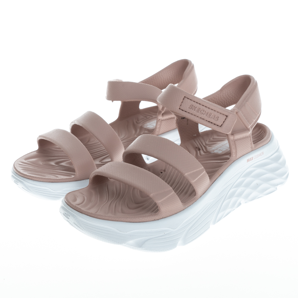 SKECHERS 斯凱奇 女鞋 健走系列涼拖鞋 MAX CUSHIONING FOAMIES - 111126LTPK