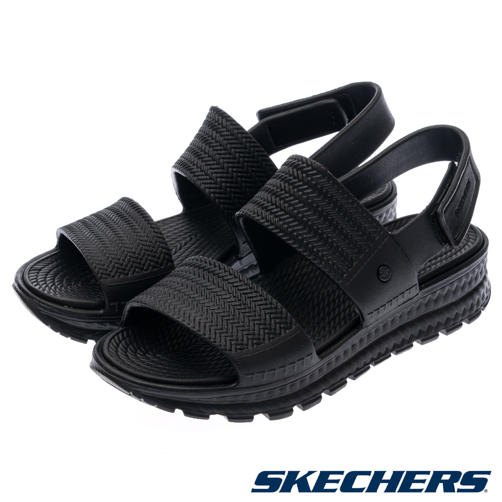 SKECHERS 斯凱奇 女鞋 休閒系列涼拖鞋 ARCH FIT FOOTSTEPS - 111461BBK