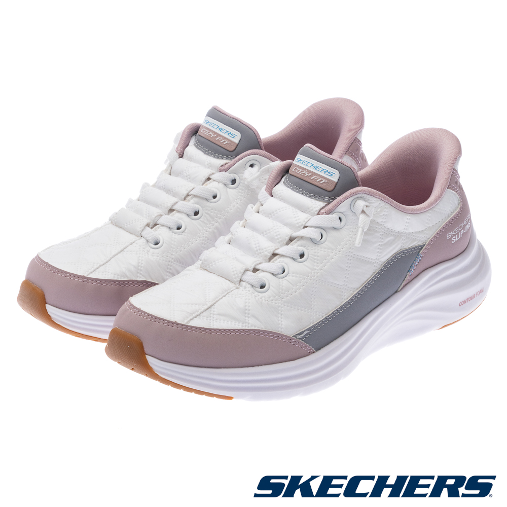 SKECHERS 斯凱奇 女鞋 休閒系列 瞬穿舒適科技 CONTOUR FOAM 寬楦款 - 150404WWLV