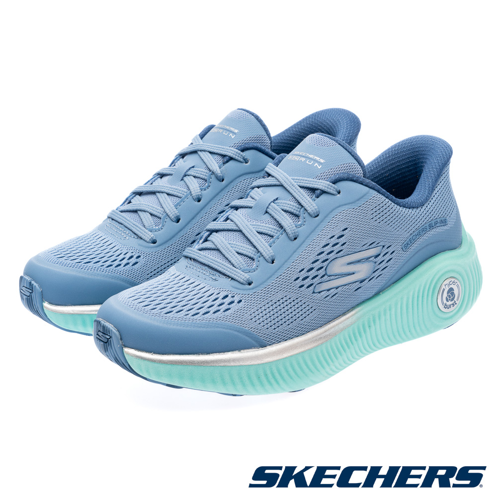 SKECHERS 斯凱奇 女鞋 慢跑系列 瞬穿舒適科技 GO RUN ANYWHERE - 129750BLTQ