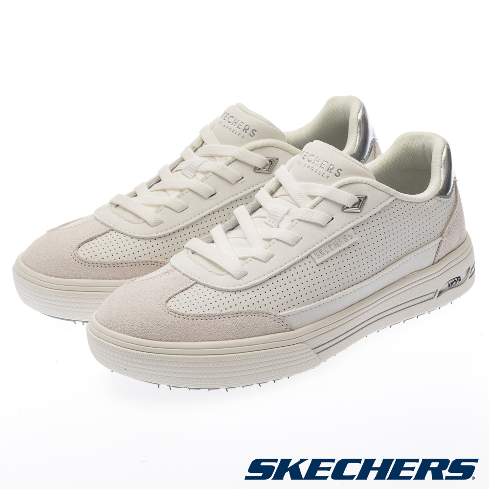 SKECHERS 斯凱奇 女鞋 休閒系列 ARCH FIT ARCADE - 177204WHT
