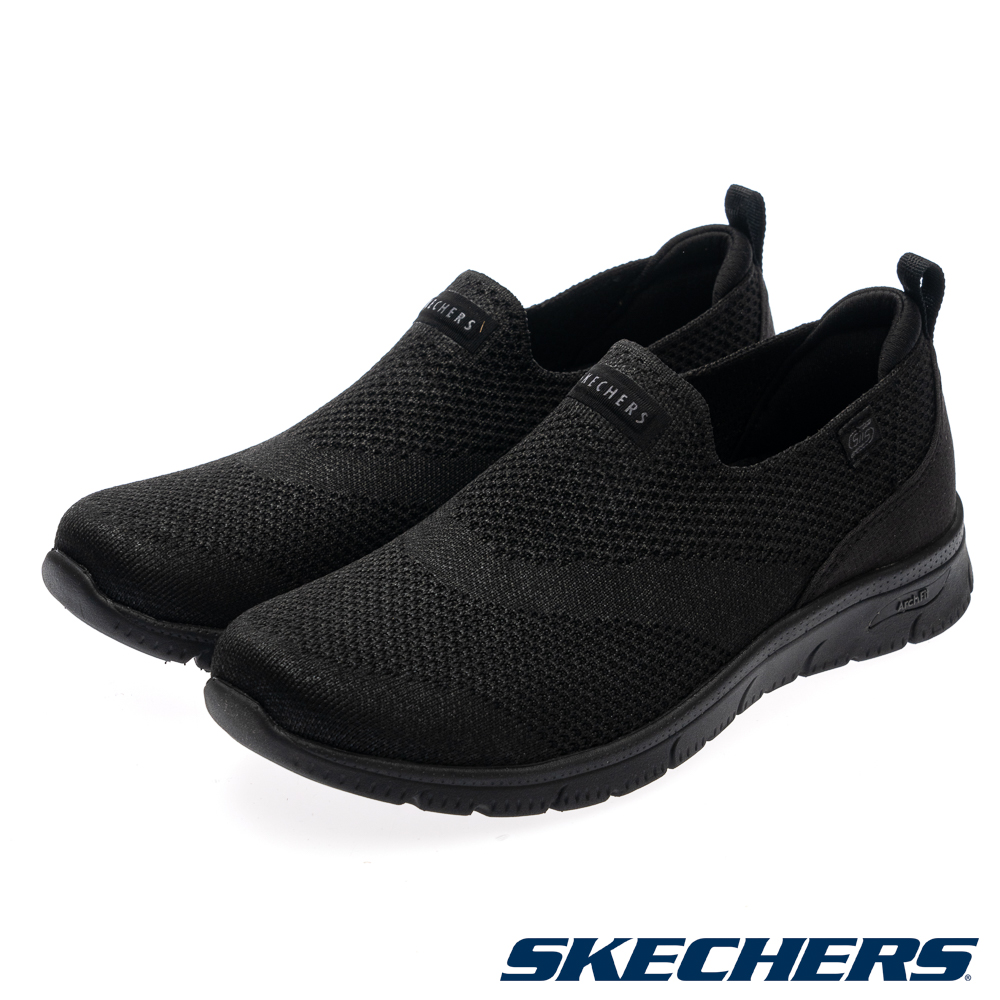 SKECHERS 斯凱奇 女鞋 休閒系列 ARCH FIT REFINE 2.0 寬楦款 - 104680WBBK