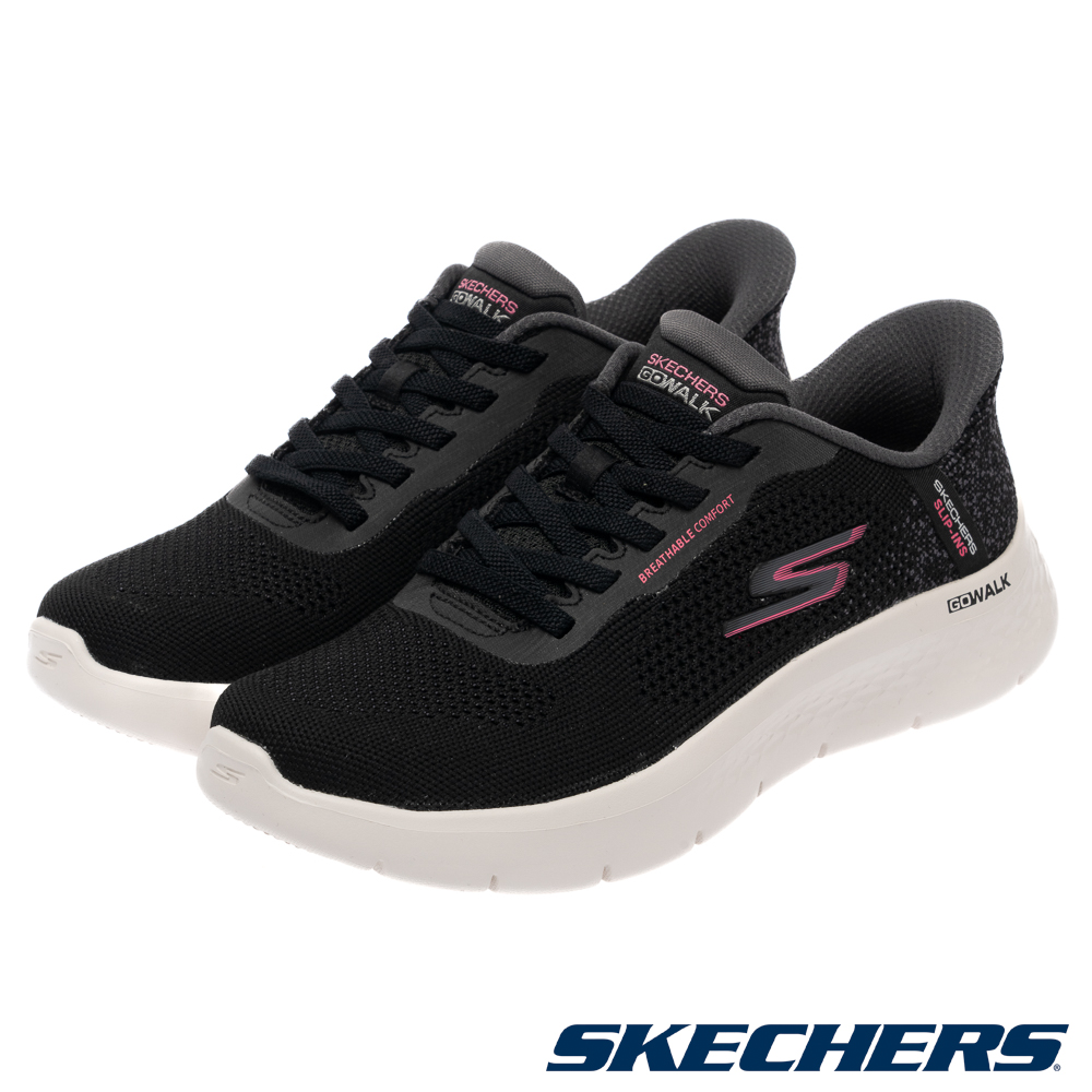 SKECHERS 斯凱奇 女 健走系列 瞬穿舒適科技 GO WALK FLEX - 125503BLK