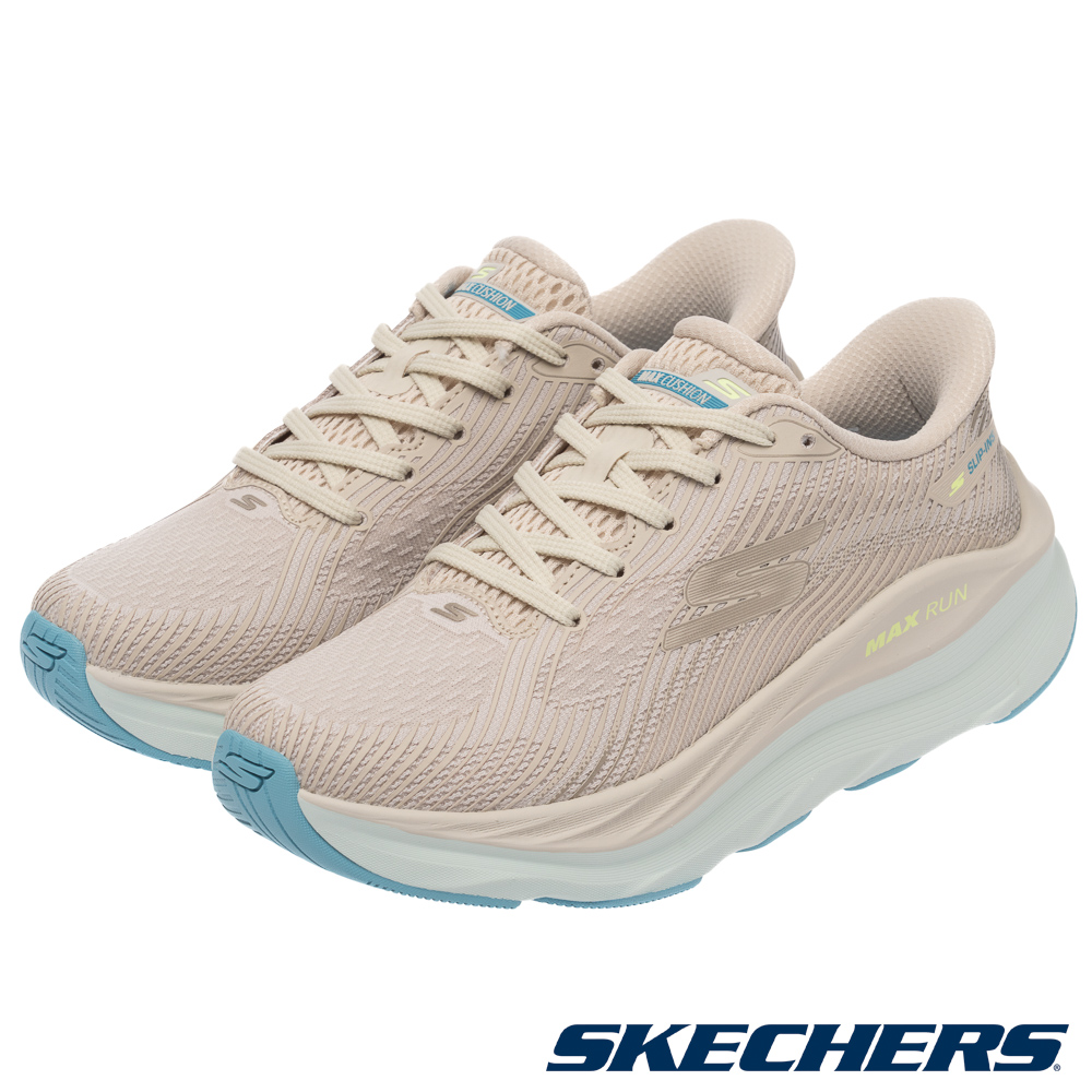 SKECHERS 斯凱奇 女 慢跑系列 瞬穿舒適科技 GO RUN MAX RUN - 129201NTBL