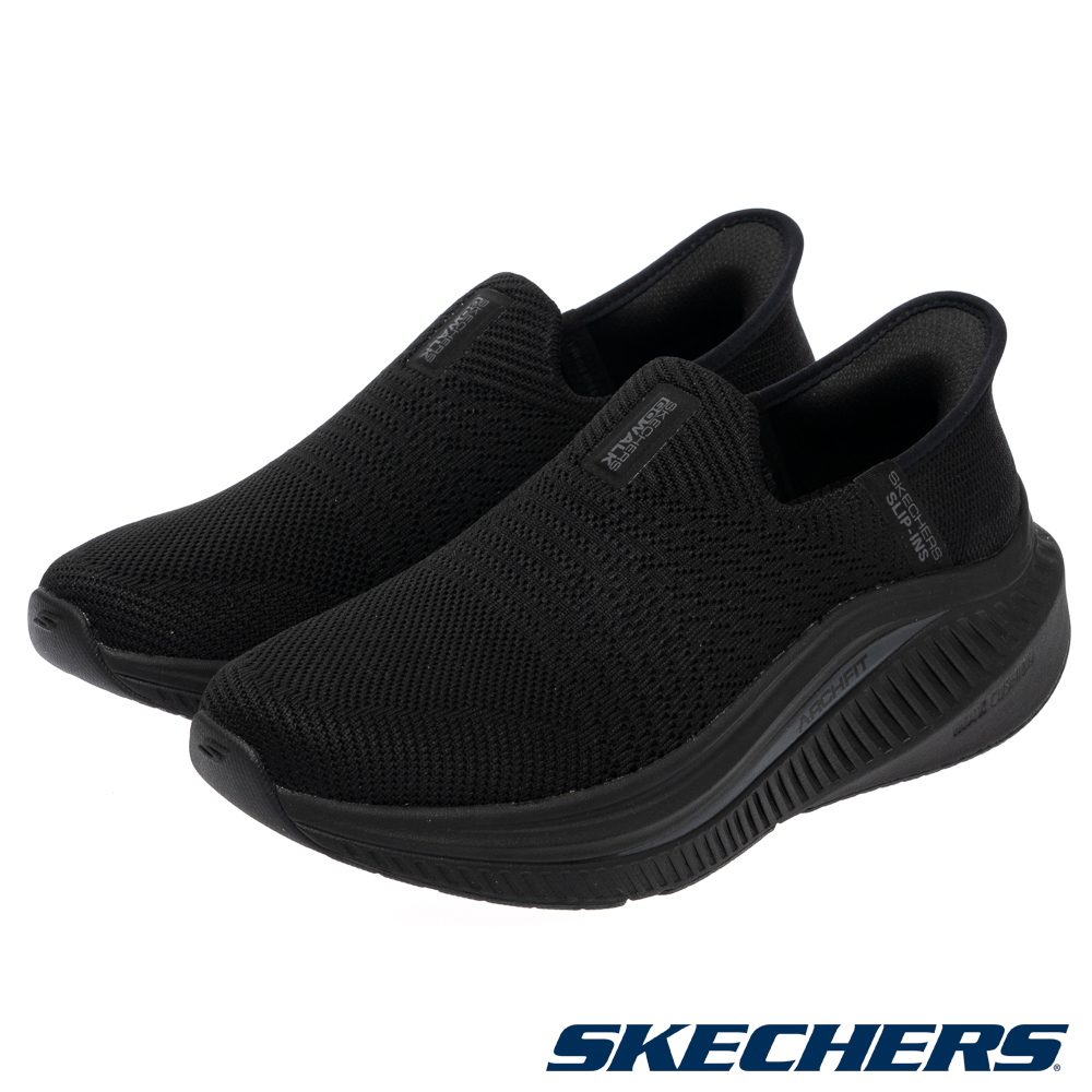 SKECHERS 斯凱奇 女 健走系列 瞬穿舒適科技 GO WALK MAX CUSHIONING ARCH FIT - 125586BBK