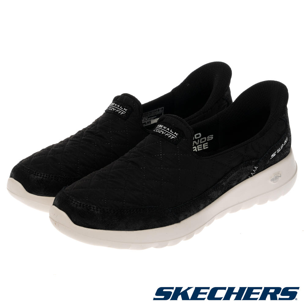 SKECHERS 斯凱奇 女鞋 健走系列 瞬穿舒適科技 GO WALK JOY - COZY FIT - 125738BKW