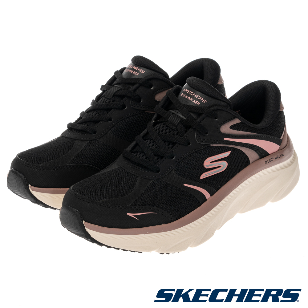 SKECHERS 斯凱奇 女鞋 運動系列 DLUX WALKER 3.0 - 150392BKMV