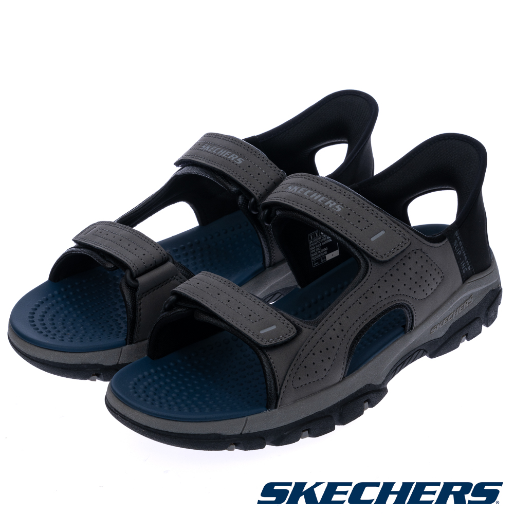 SKECHERS 斯凱奇 男鞋 休閒系列涼拖鞋 瞬穿舒適科技 TRESMEN - 205289CHAR