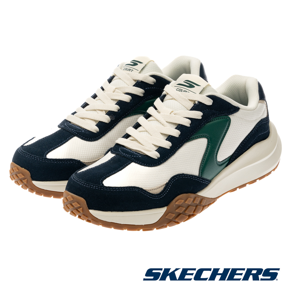 SKECHERS 斯凱奇 男鞋 訓練系列 SKECHERS COURT FRENZY - 246107CNVGR