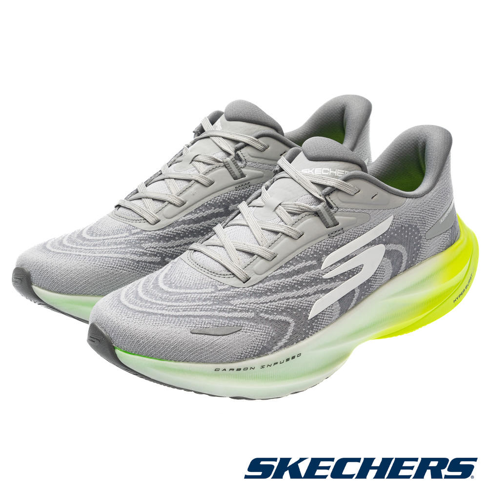 SKECHERS 斯凱奇 男鞋 競速慢跑系列 SKX AERO SPARK - 246200GYLM