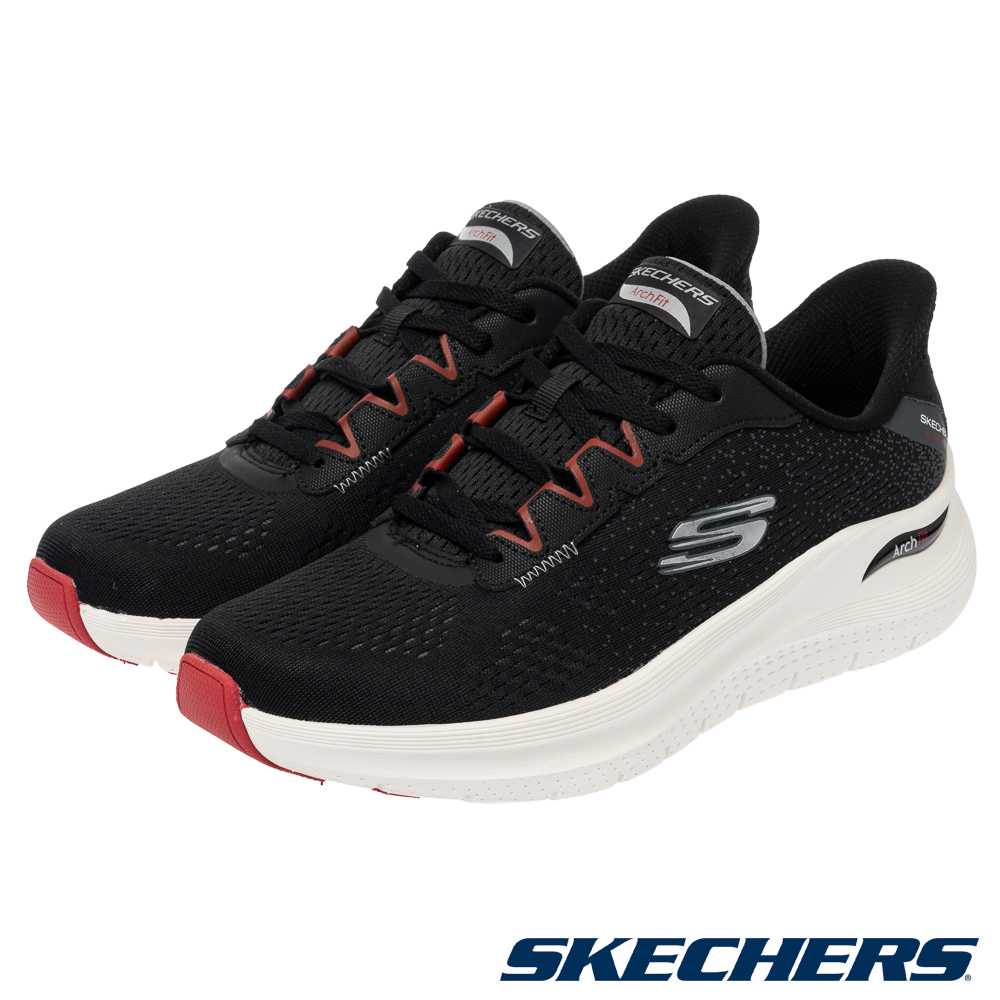SKECHERS 斯凱奇 男鞋 運動系列 瞬穿舒適科技 ARCH FIT 2.0 - 232713BKRD