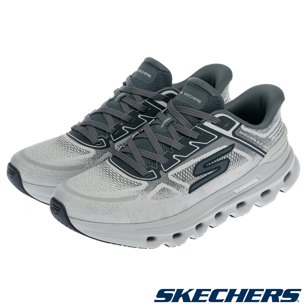 SKECHERS 斯凱奇 男鞋 慢跑系列 瞬穿舒適科技 GO RUN GLIDE-STEP ARCH FIT - 221120GRY