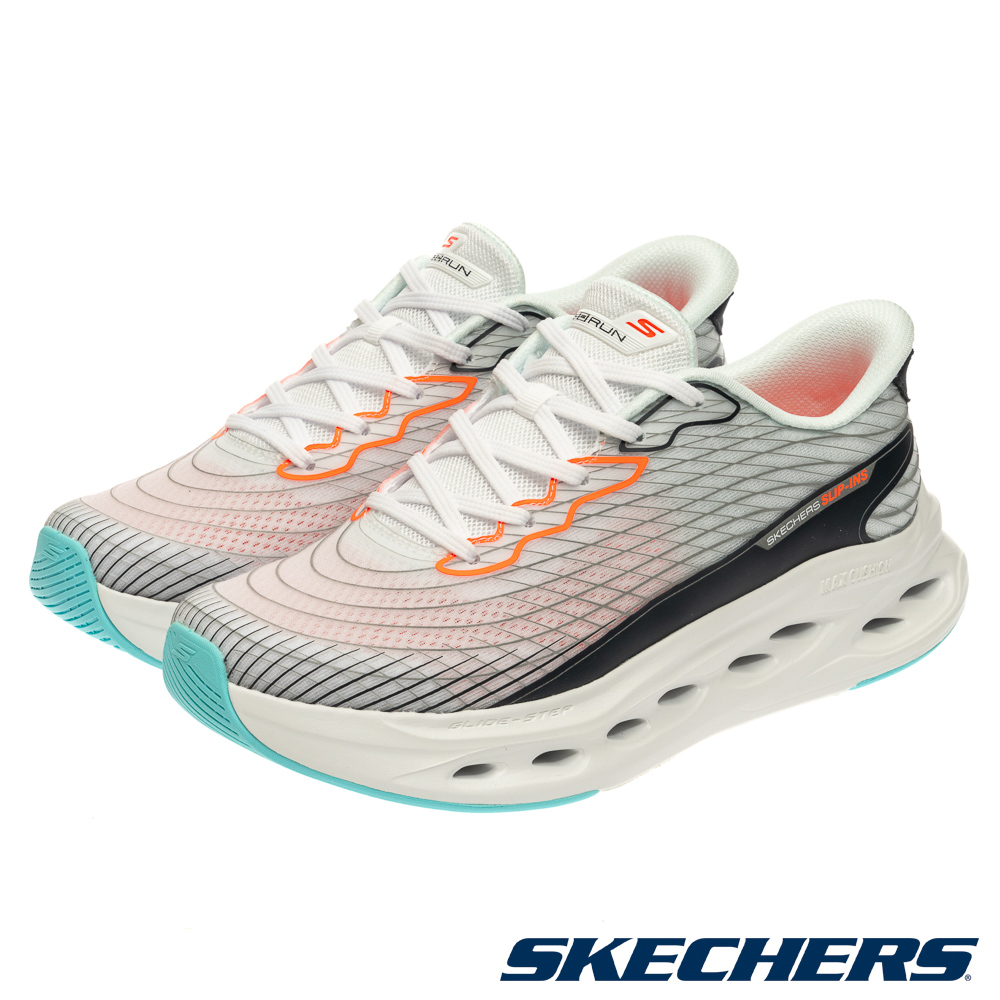 SKECHERS 斯凱奇 男鞋 慢跑系列 瞬穿舒適科技 GO RUN MAX CUSHIONING GLIDE-STEP - 220425WMLT
