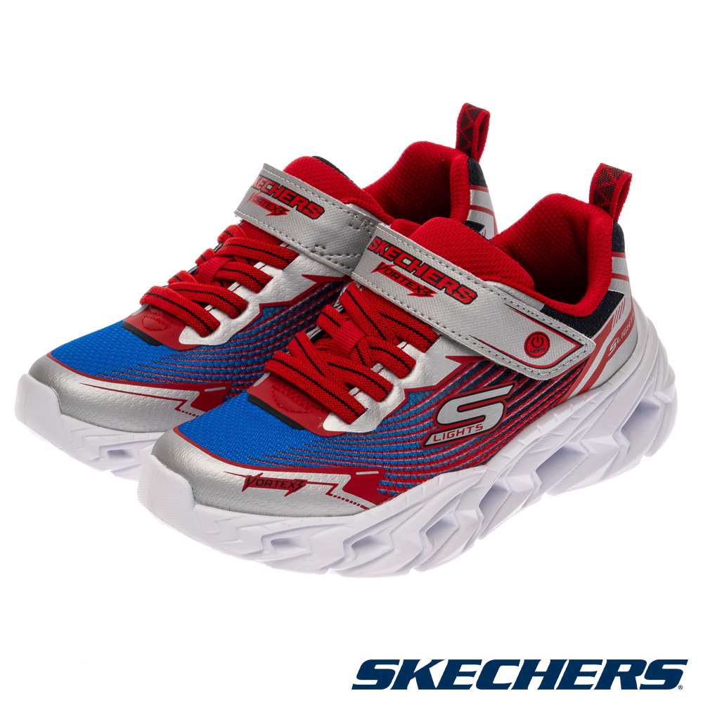 SKECHERS 斯凱奇 童鞋 男童系列燈鞋 VORTEX 3.0 - 400590LSLRD