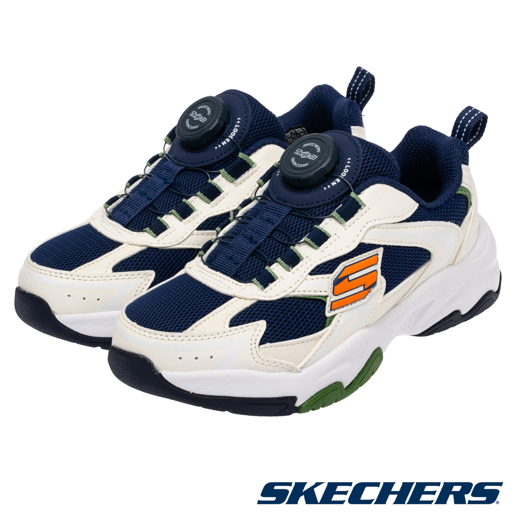 SKECHERS 斯凱奇 童鞋 男童系列 RETRO TECH - 405292LWNV