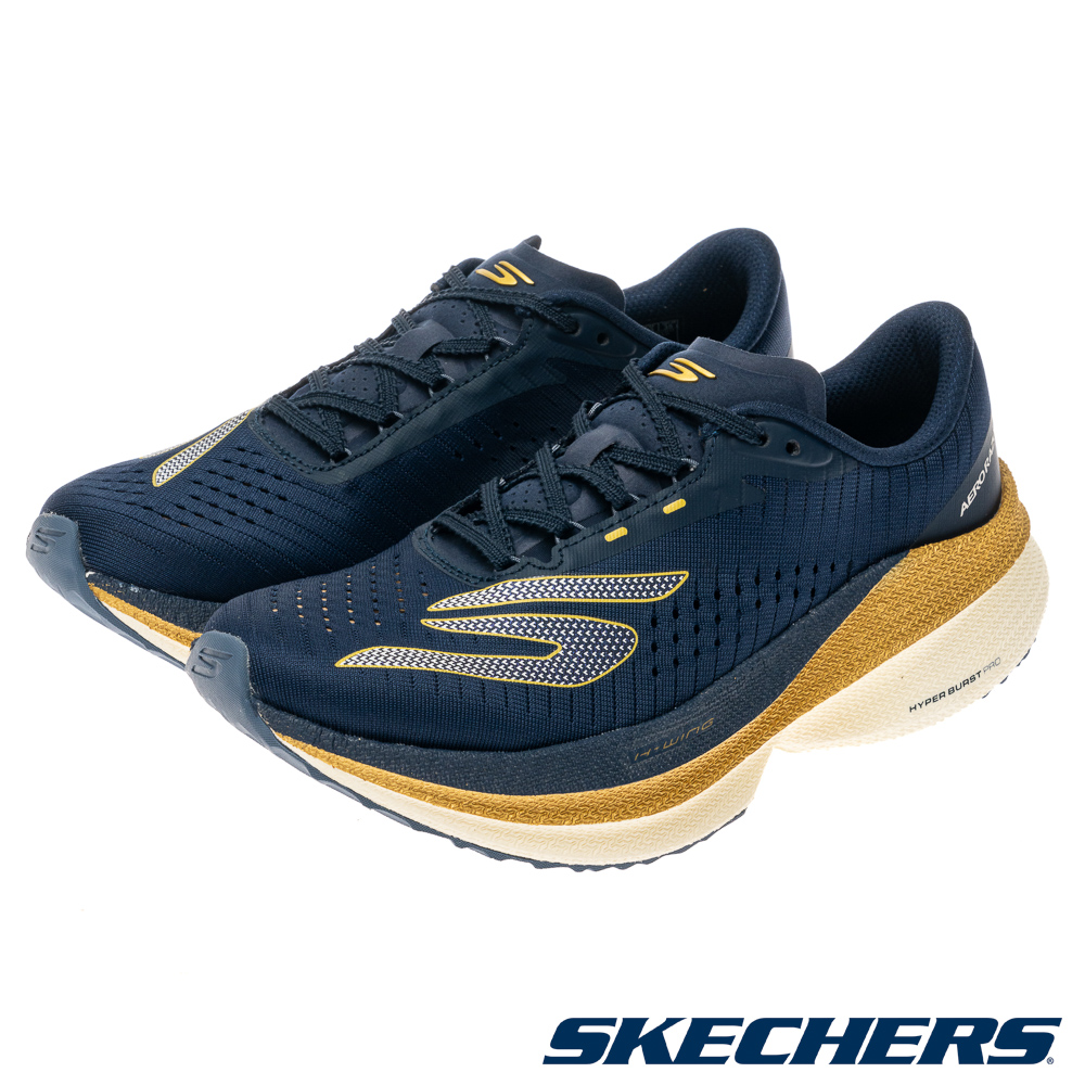 SKECHERS 斯凱奇 女鞋 競速跑鞋系列 瞬穿舒適科技 SKX AERO RAZOR - 172240NVGD