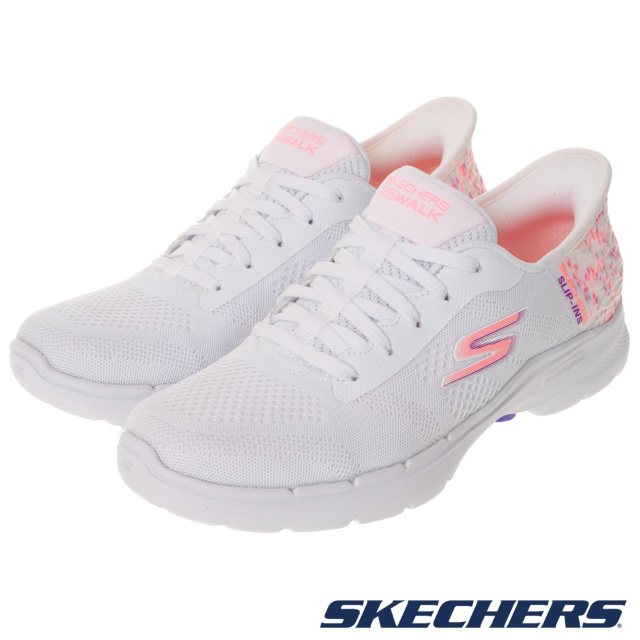 SKECHERS  女鞋 健走鞋 健走系列 瞬穿舒適科技 GO WALK 6 - 124627WMLT