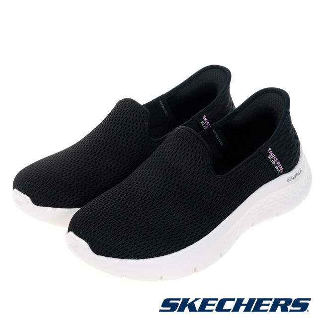 SKECHERS  女鞋 健走鞋 健走系列 瞬穿舒適科技 GO WALK FLEX 寬楦款 - 124963WBKW