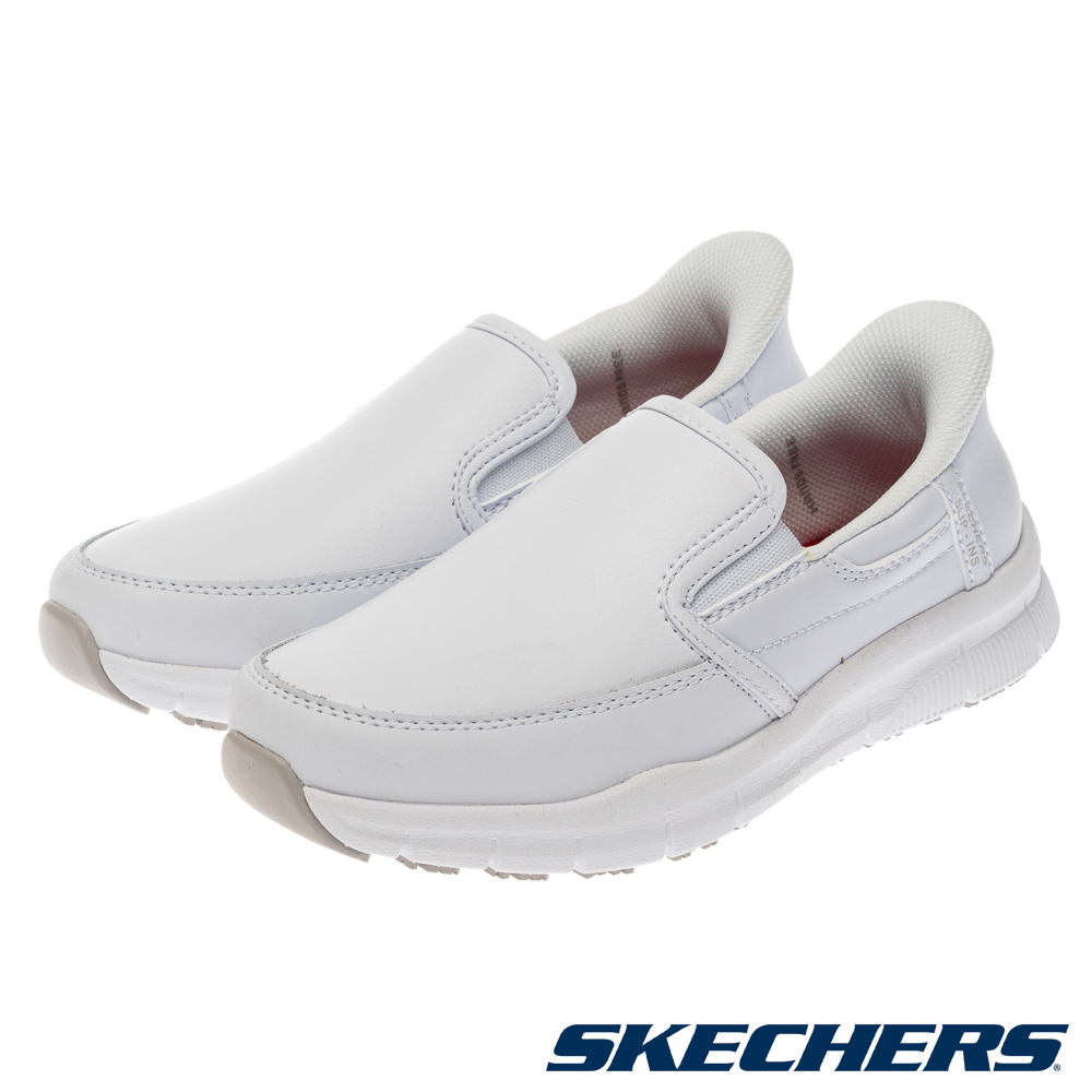 SKECHERS 斯凱奇 女工作鞋系列 瞬穿舒適科技 NAMPA SR - 108235WHT