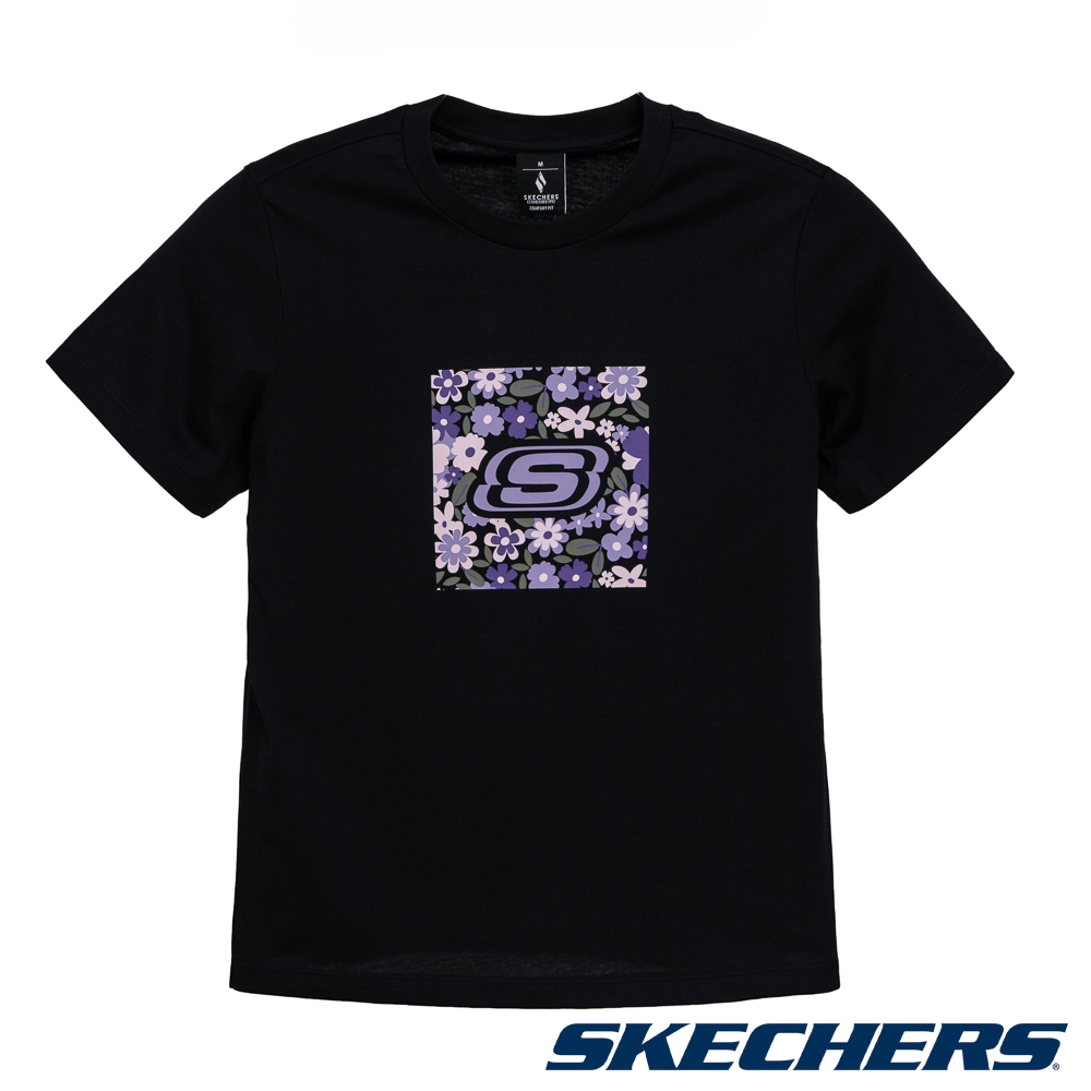 SKECHERS 斯凱奇 女短袖衣 - SL126W356-0018