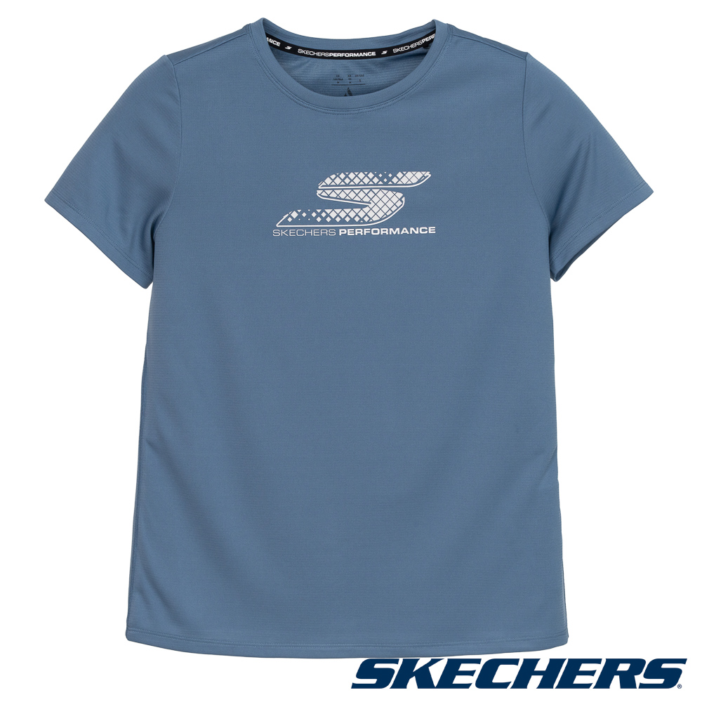 SKECHERS 斯凱奇 女短袖衣 - SP126W004-02F1