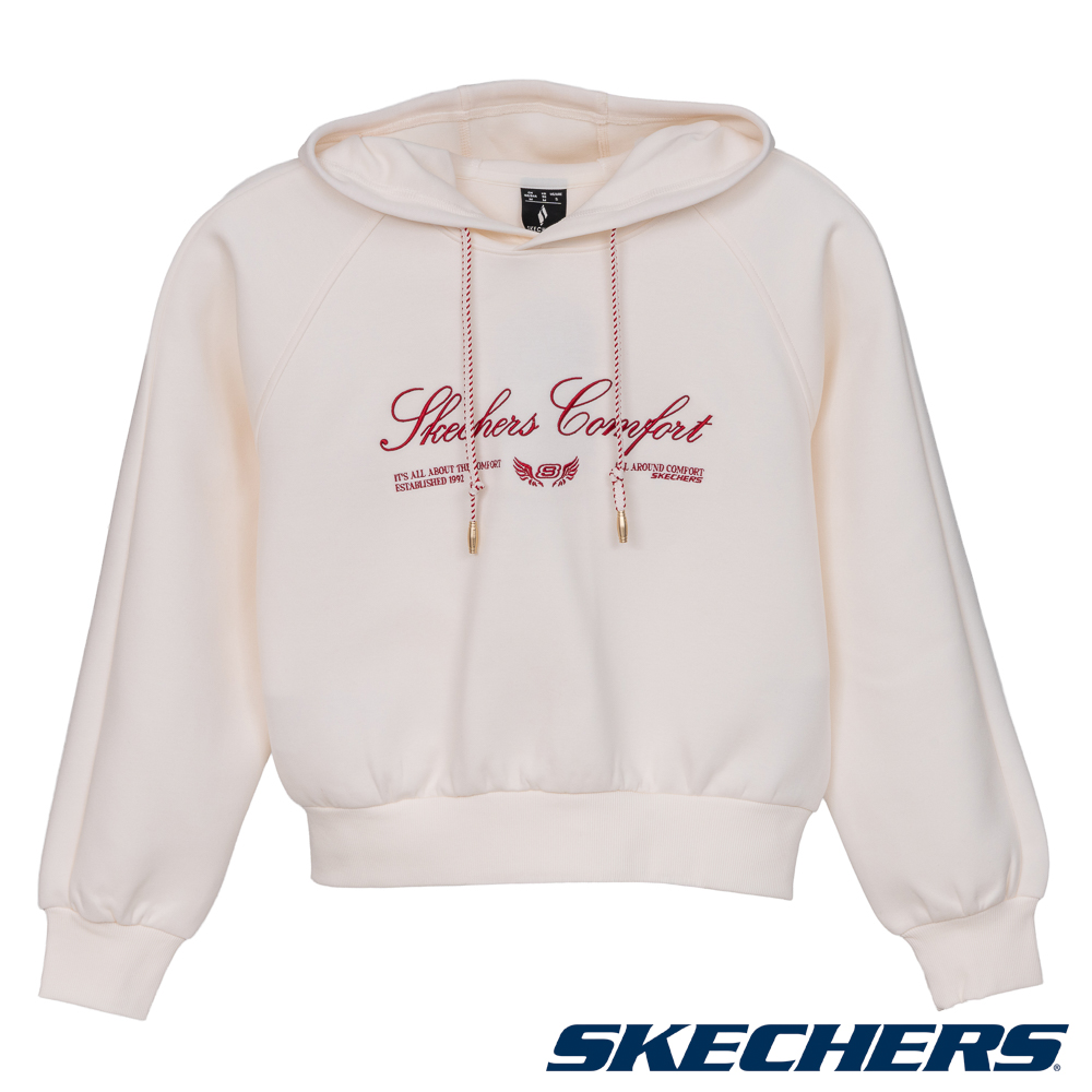SKECHERS 斯凱奇 女長袖連帽衛衣 2026 CNY - L126W006-01B4