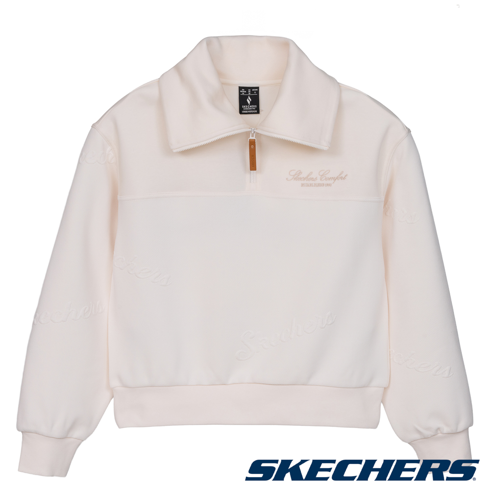SKECHERS 斯凱奇 女長袖衛衣(半開襟) 2026 CNY - L126W007-01B4