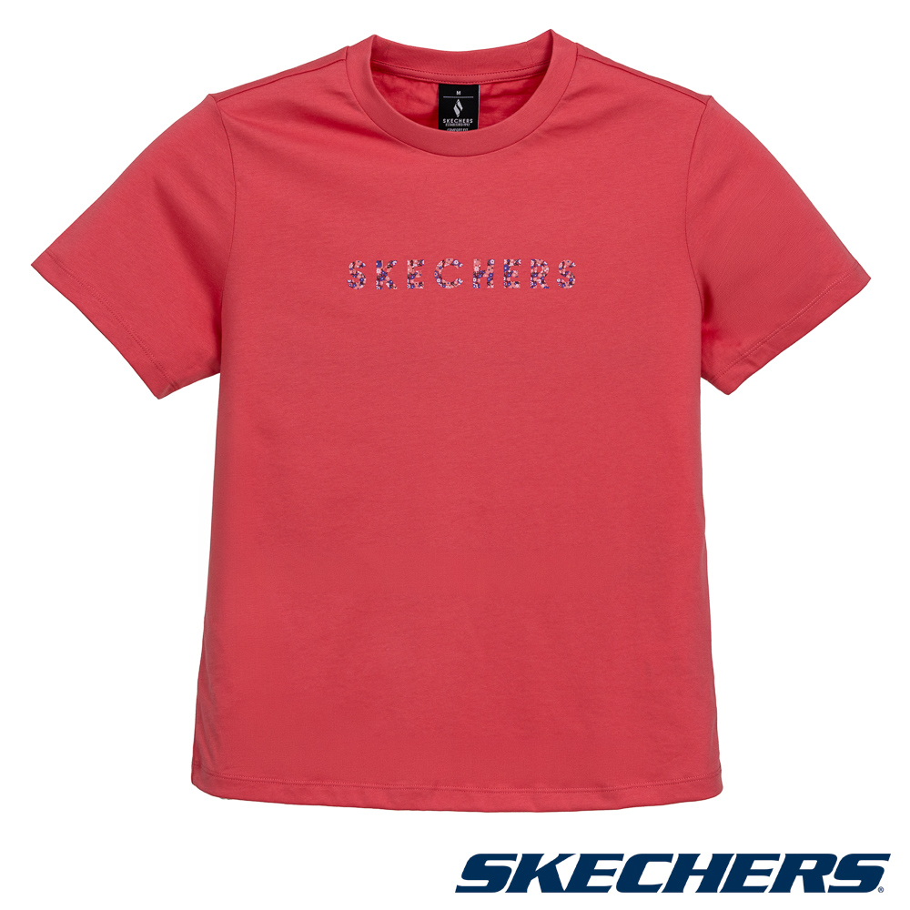 SKECHERS 斯凱奇 女短袖衣 - SL126W357-04RQ