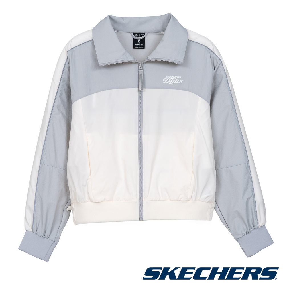 SKECHERS 斯凱奇 女拉鍊外套 - L326W001-0074