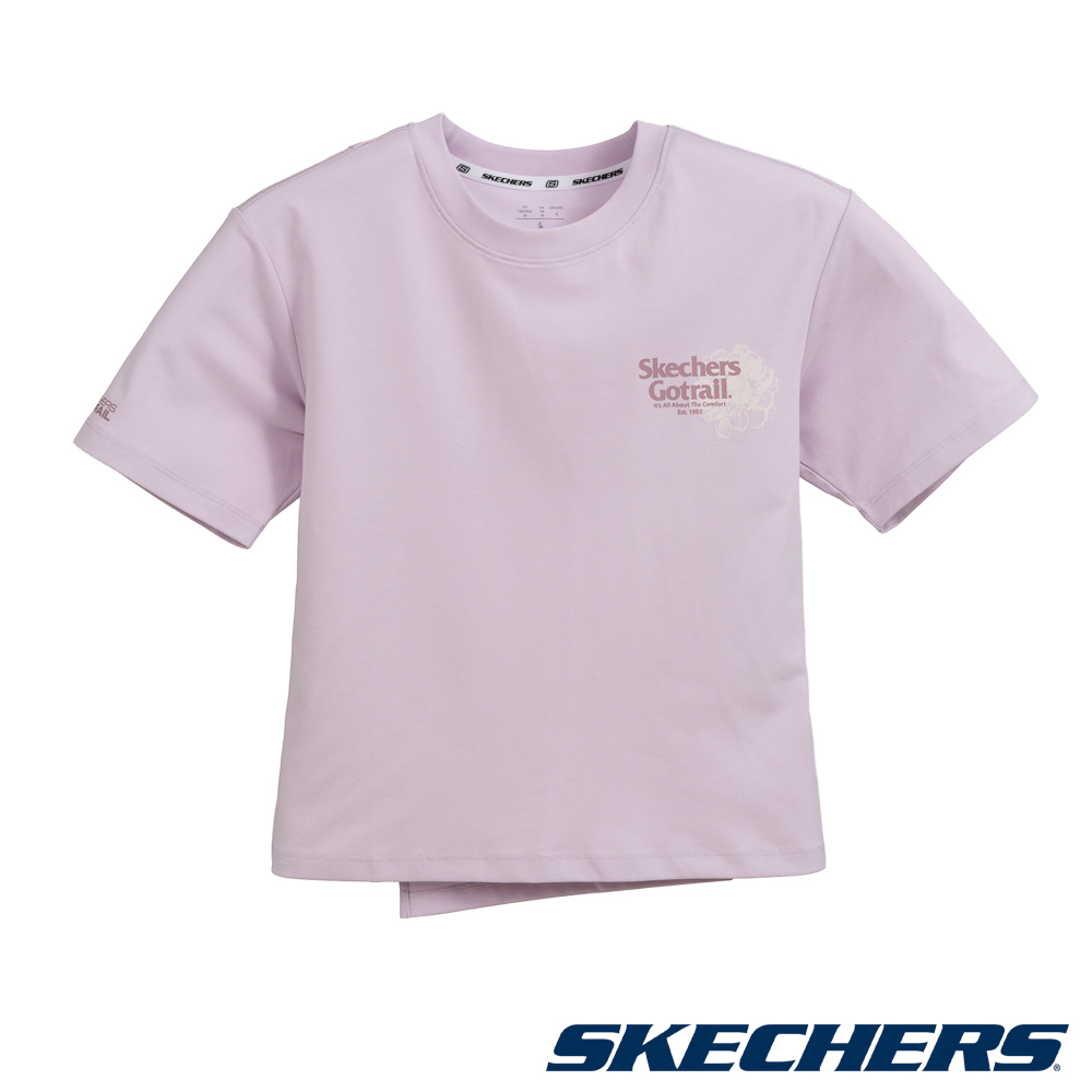 SKECHERS 斯凱奇 女短袖衣 - P326W098-0239