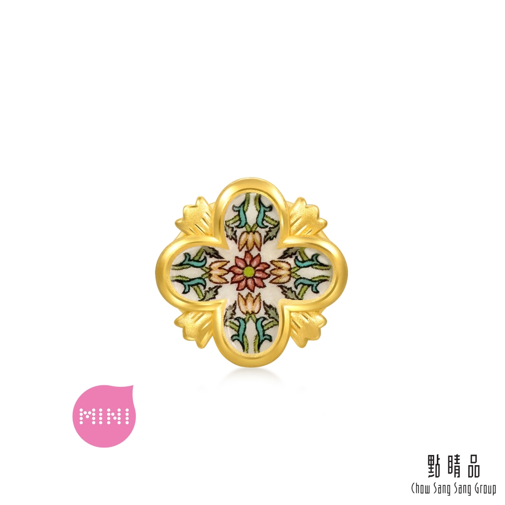 點睛品 Charme Mini 古典印花 黃金串珠