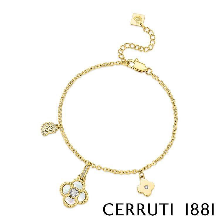 Cerruti 1881 限量2折 經典PETALOS手鍊 全新專櫃展示品(CB5102)