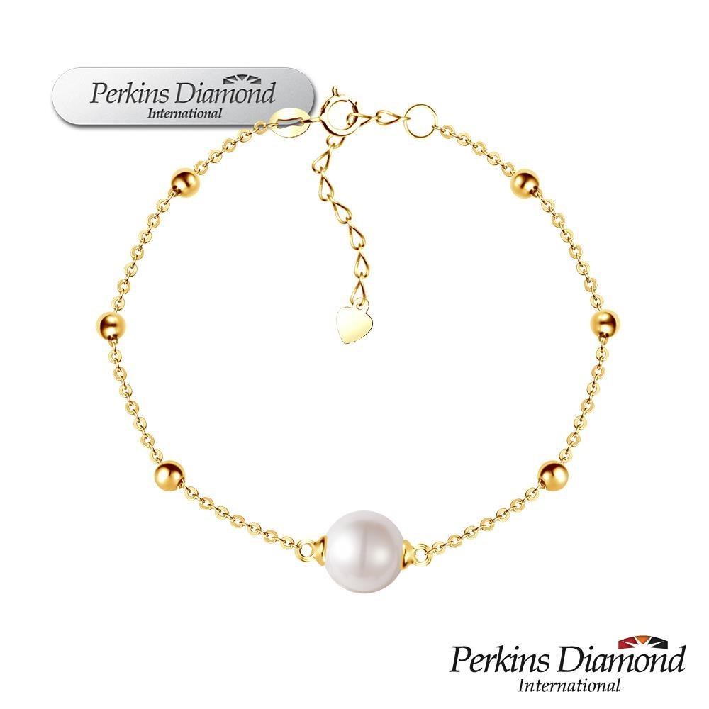 PERKINS 伯金仕 Elegance系列 925純銀珍珠手鍊