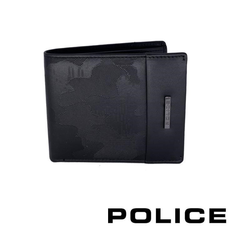 Police 限量2折 頂級NAPPA小牛皮8卡皮夾 全新專櫃展示品(桑德斯系列)