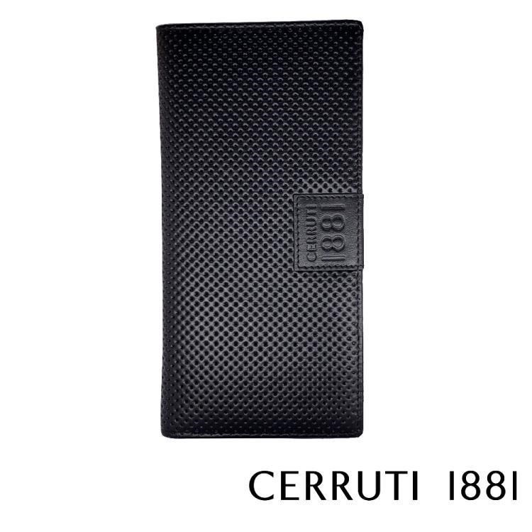 Cerruti 1881 限量2折 頂級義大利小牛皮12卡長夾 全新專櫃展示品(5541M)