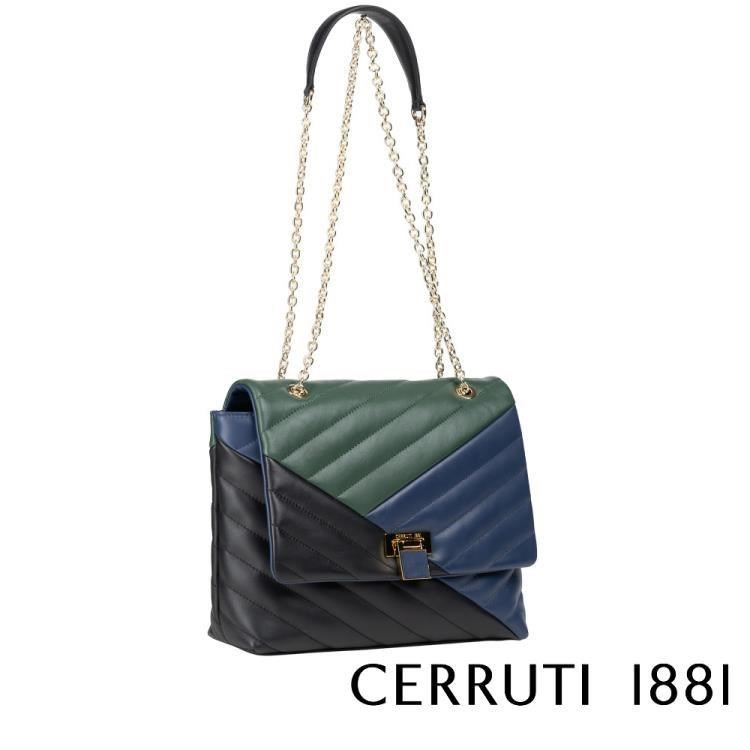 Cerruti 1881 頂級義大利小牛皮肩背包 CERRUTIS系列(CEBA05590M)