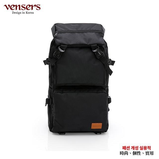 vensers 都會風後背包(RC805301黑色)