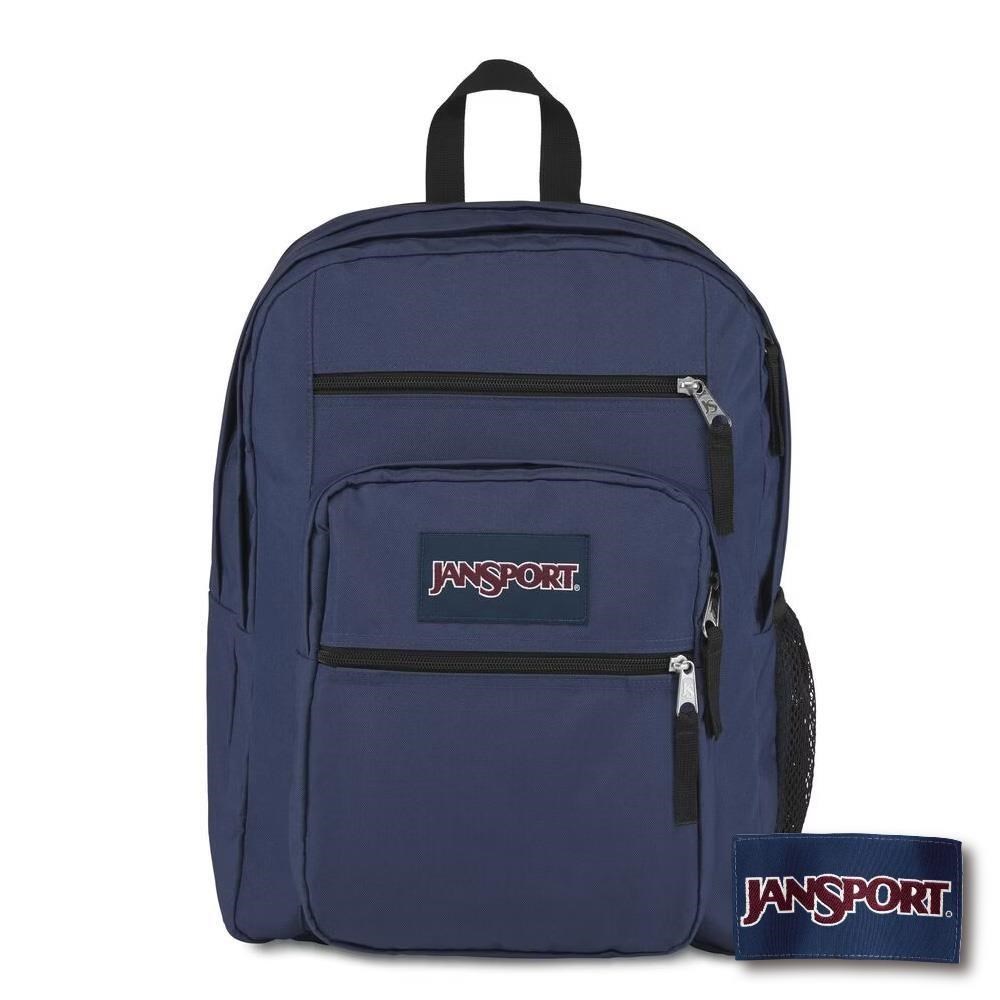 JanSport BIG STUDENT 校園系列後背包 -海軍藍