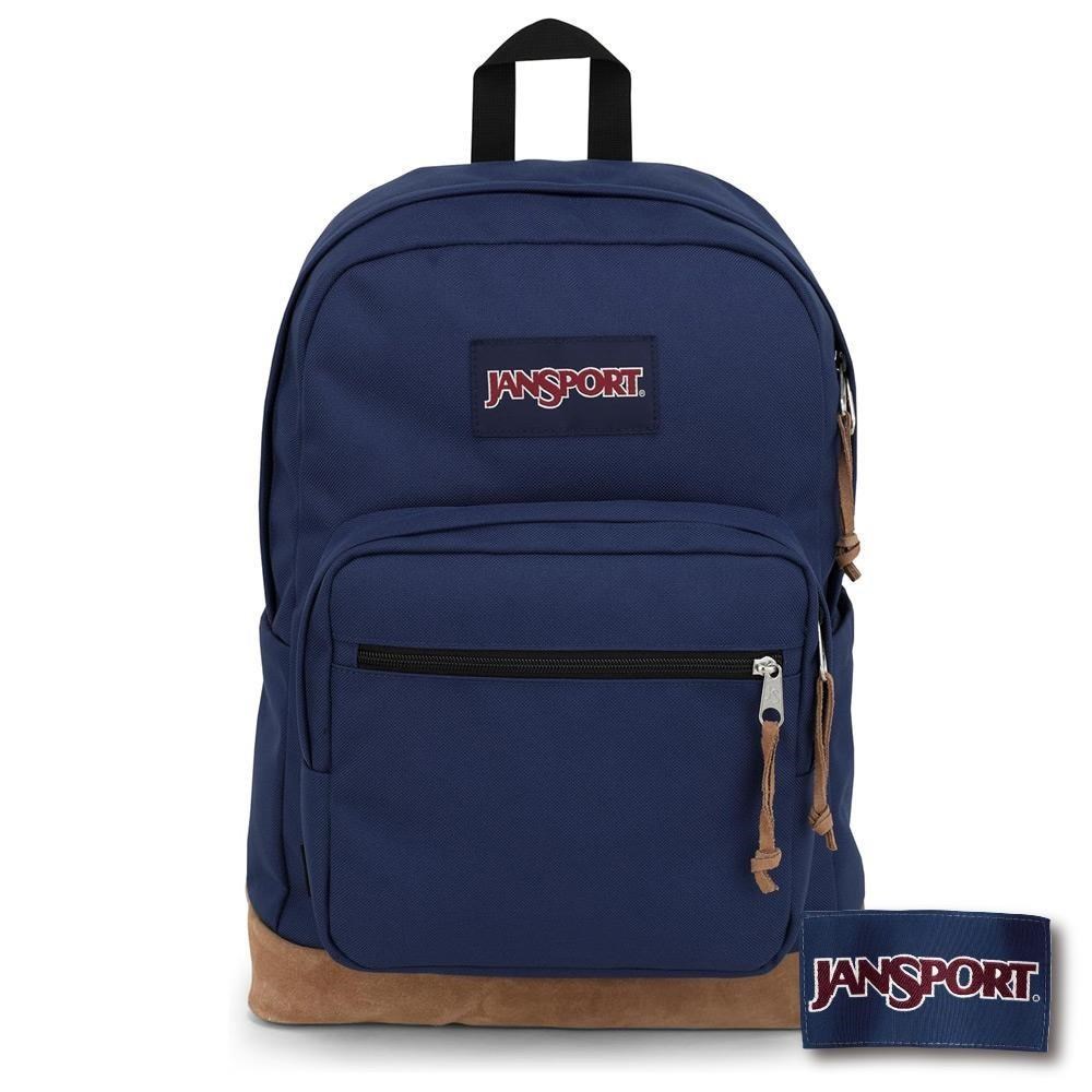 JanSport RIGHT PACK 校園系列後背包 -海軍藍