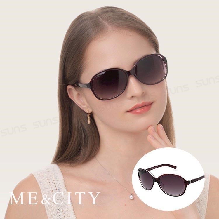 SUNS ME&CITY 時尚歐美透明紋路太陽眼鏡 義大利設計款 抗UV400 (ME 1219 E03)