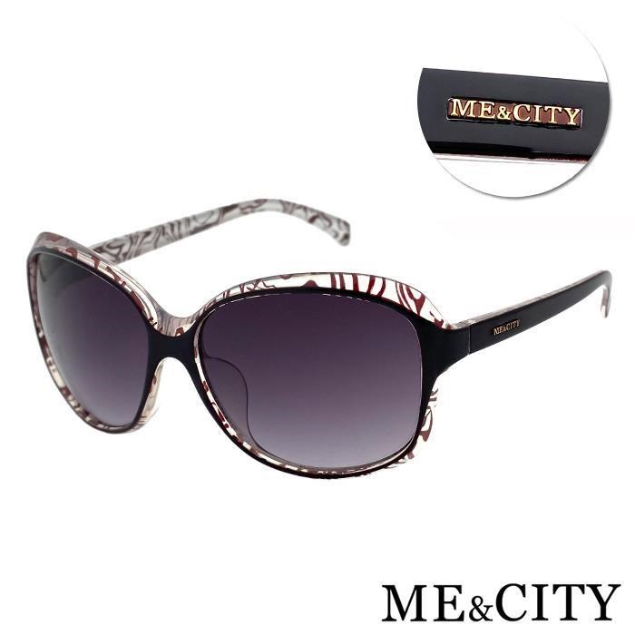 SUNS ME&CITY 皇室風格紋路 古典簡約太陽眼鏡 抗UV400 (ME 120001 J421)