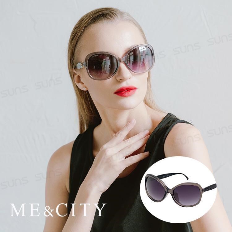 SUNS ME&CITY 義式典雅簡約太陽眼鏡 抗UV(ME 1208 C01)