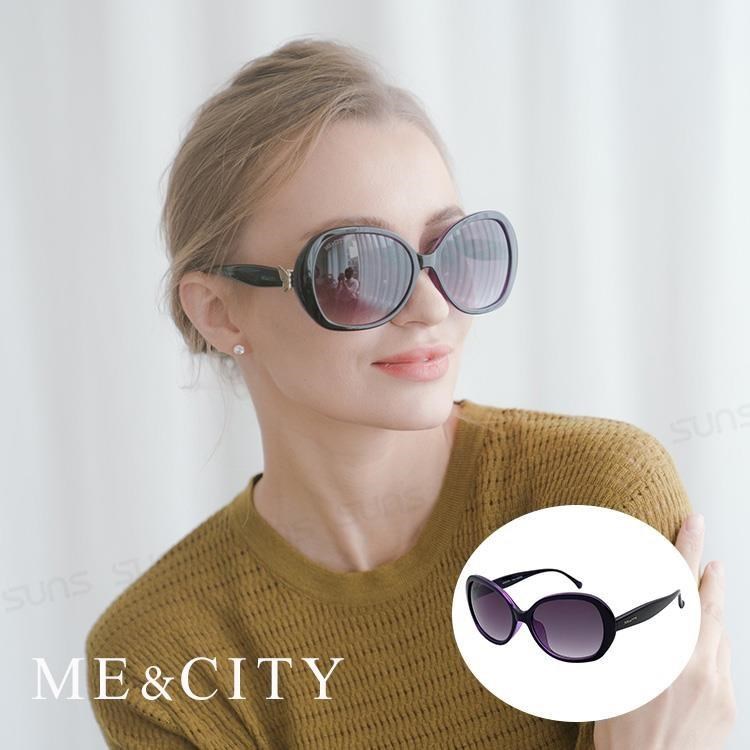 SUNS ME&CITY 歐美質感蝶飾太陽眼鏡 抗UV(ME 1206 L01)