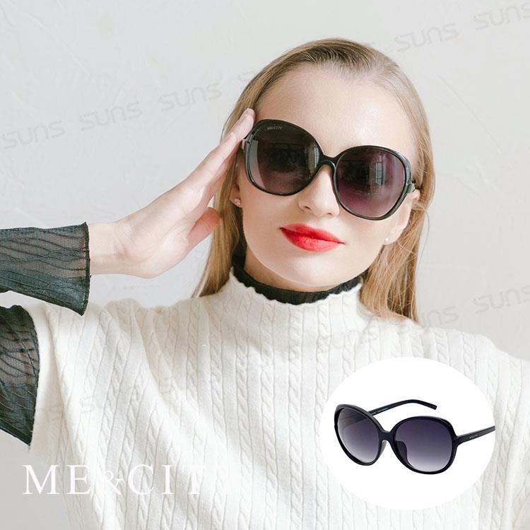 SUNS ME&CITY 義式浪漫雙色太陽眼鏡 義大利設計款 抗UV(ME 120004 L000)