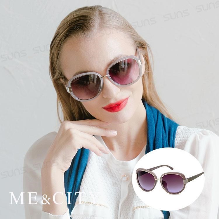 SUNS ME&CITY 時尚圓框太陽眼鏡 抗UV(ME 120019 C237)