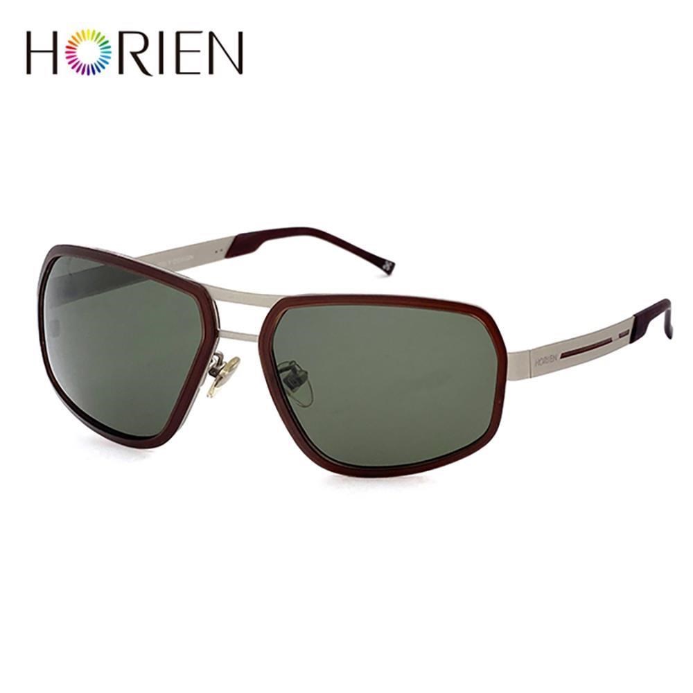 SUNS HORIEN海儷恩 沉穩輕彈時尚薄鋼飛行員偏光太陽眼鏡 抗UV(HN 21001 J07)